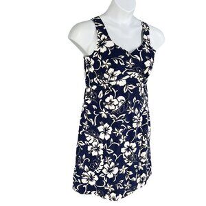 Hilo Hattie The Hawaiian Original 10 Dress Sleeveless Hibiscus Flowers Vacation